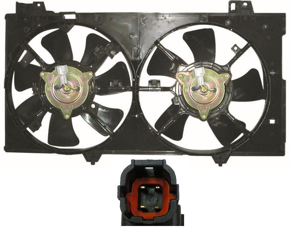 Ensemble ventilateur de refroidissement Mazda 6 2003-2008 (modèle I) 2.3L, MA3115127
