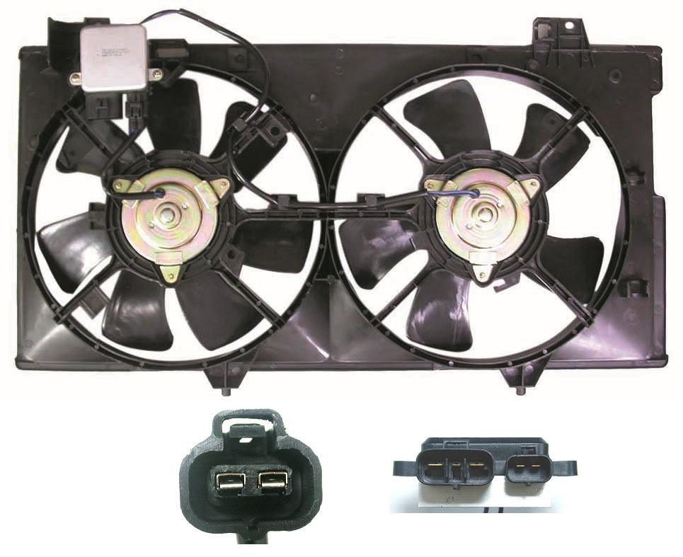 Ensemble ventilateur de refroidissement Mazda 6 2003-2008 3.0L avec unité de commande, MA3115133