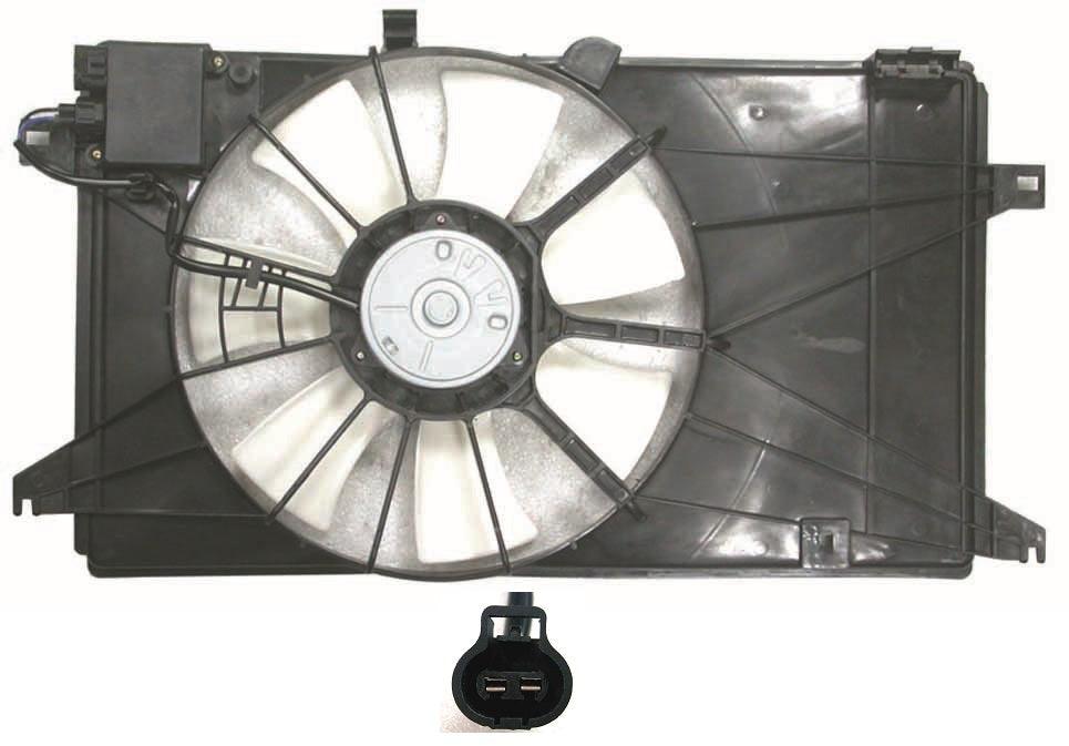 Ensemble ventilateur de refroidissement Mazda 5 2006-2011 avec contrôleur, MA3115137