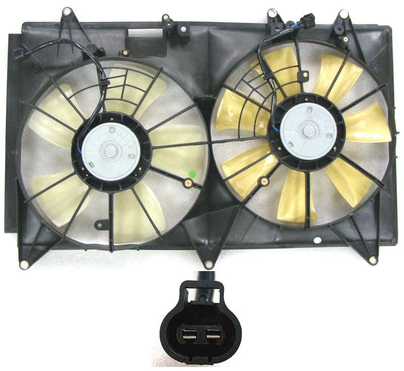 Ensemble ventilateur de refroidissement Mazda CX-7 2007-2012, MA3115139