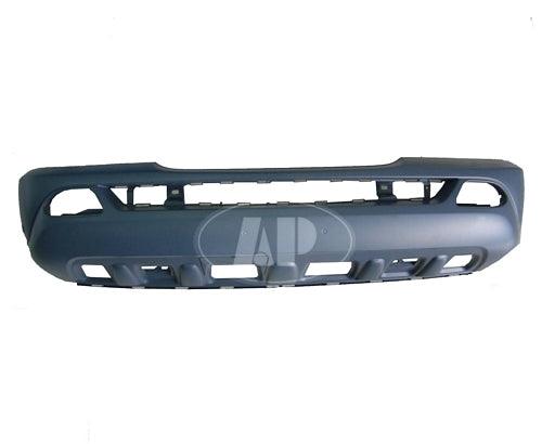 Pare-chocs avant Mercedes ML500 2002-2005 apprêté, sans antibrouillard rond, sans capteur, sans trou pour lave-glace, MB1000162