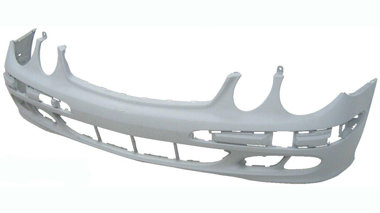 Pare-chocs avant Mercedes E500 2003-2006, apprêt gris, sans lave-phares ni pack sport, MB1000171