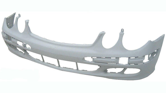 2003-2006 Mercedes E500 Bumper Front Primed Gray Without H L Washer Without Sport Pkg