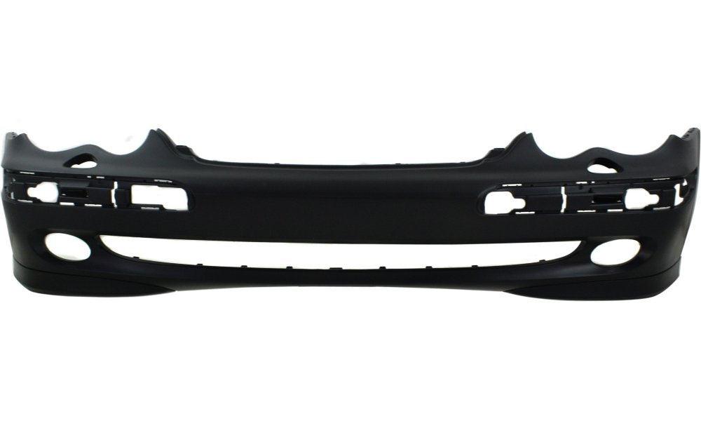 Pare-chocs avant Mercedes C230 2002-2005 Avantgarde apprêté sans AMG avec trou pour lave-phares, MB1000179