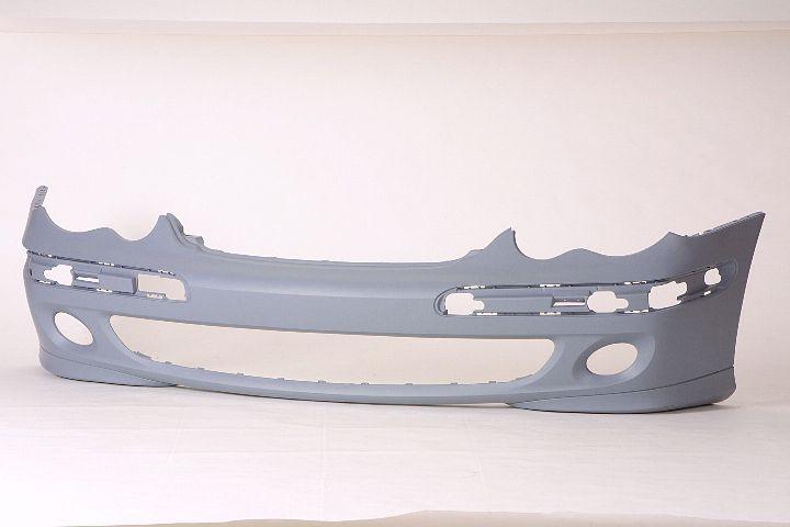 Pare-chocs avant Mercedes C350 2006-2007 apprêté sans rondelle, sans style AMG, avec pack Classic/Elegance, MB1000210