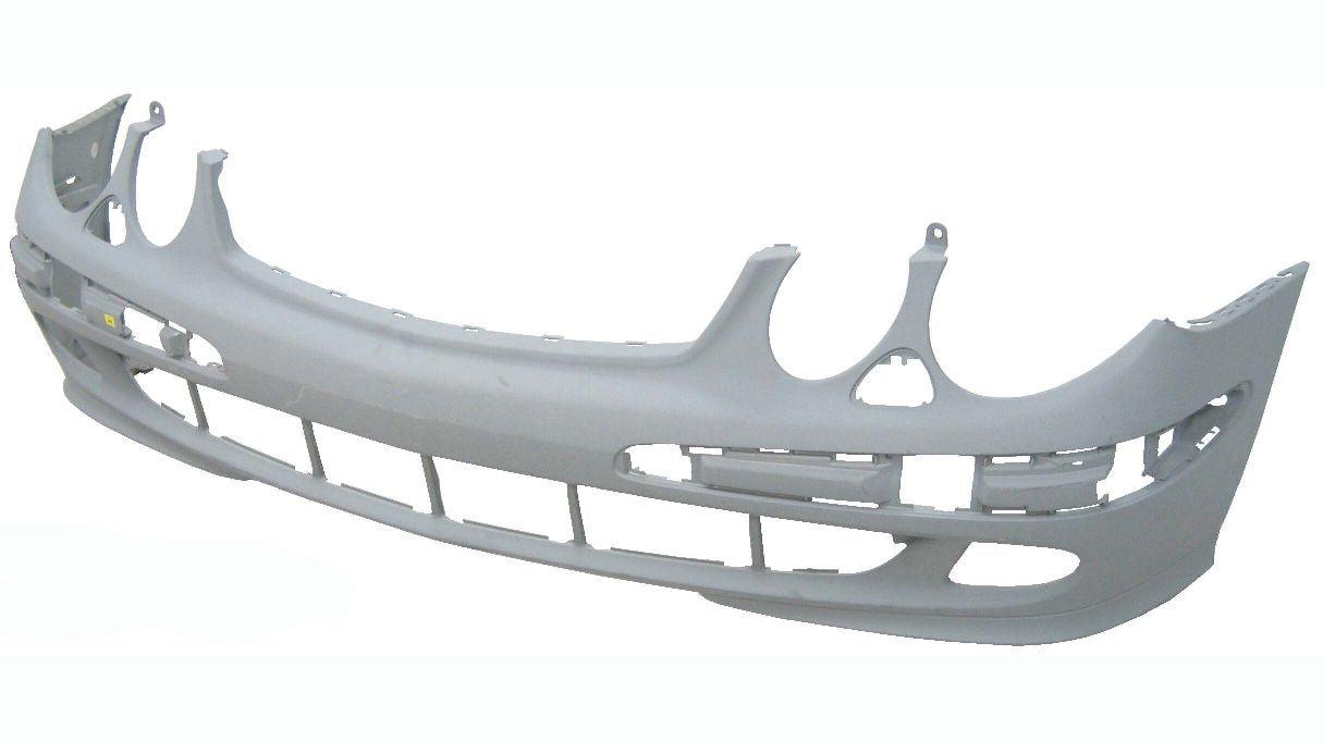 Pare-chocs avant Mercedes E350 2006, apprêt gris, avec pack esthétique, berline/break, MB1000227