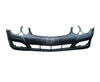 2007-2009 Mercedes E320 Bumper Front Primed Without Sensor With H L Washer Hole Without Sport Pkg