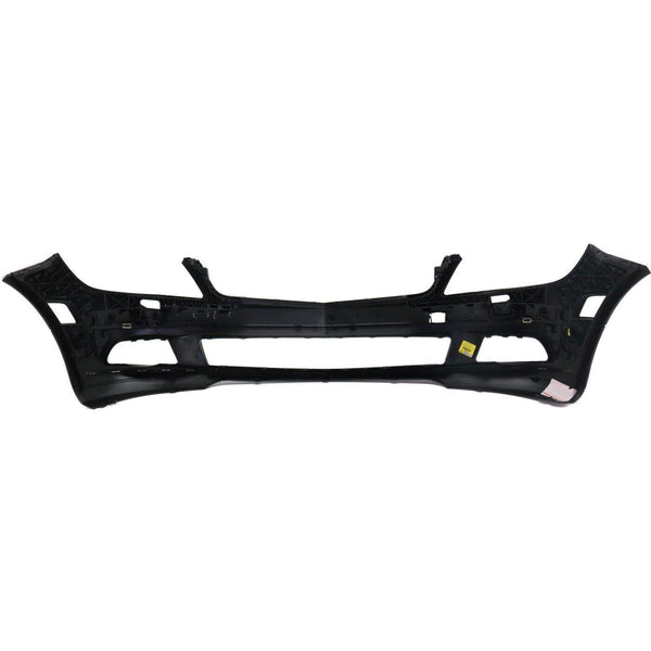 2008-2011 Mercedes C300 Bumper Front Primed Without Sensor With H L Washer Without Amg Sport Pkg Capa