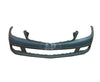 2008-2011 Mercedes C350 Bumper Front Primed Without Sensor Without H L Washer Without Amg Sport Pkg With Chrome Slots