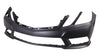 2010-2013 Mercedes E350 Bumper Front Primed Without Sensor Without H L Washer Hole With Amg Sport Pkg Sedan