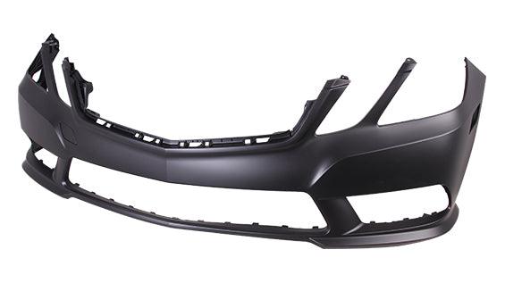 2010-2013 Mercedes E550 Bumper Front Primed Without Sensor Without H L Washer Hole With Amg Sport Pkg Sedan