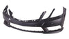 2010-2013 Mercedes E350 Bumper Front Primed With Sensor Without H L Washer Hole With Amg Sport Pkg Sedan
