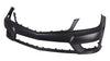 2012-2015 Mercedes C350 Bumper Front Primed Without Sensor Without H L Washer Hole With Amg Sport Pkg