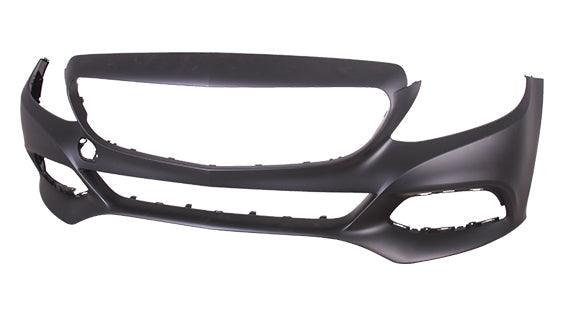 2016-2018 Mercedes C350E Bumper Front Primed Without Amg/Lux/Camera/Sensor