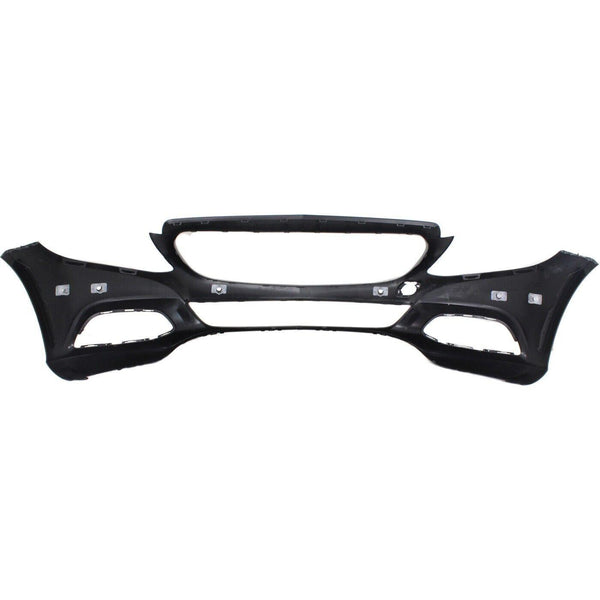 2017-2018 Mercedes C300 Coupe Bumper Front Primed Without Amg/Lux/Camera With Sensor Capa