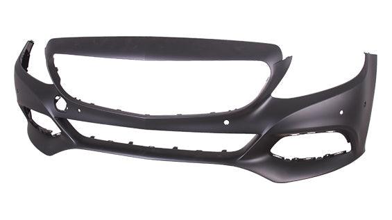 2016-2018 Mercedes C350E Bumper Front Primed Without Amg/Lux/Camera With Sensor