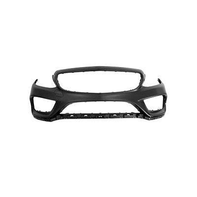 Pare-chocs avant Mercedes C300 2015-2016 apprêté avec AMG sans Surearound View Capa, MB1000477C