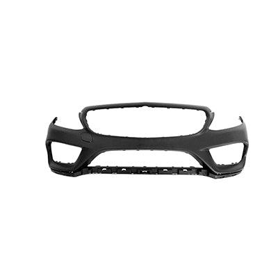 Pare-chocs avant Mercedes C300 Coupé 2017-2018 Berline apprêtée avec AMG/Sud View sans capteur, MB1000478C
