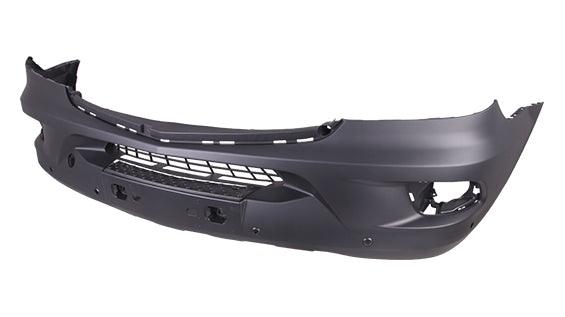 Pare-chocs avant texturé pour Mercedes Sprinter 2500 (2014-2018) avec capteur/feux antibrouillard, sans régulateur de distance/lave-glace, MB1000481C