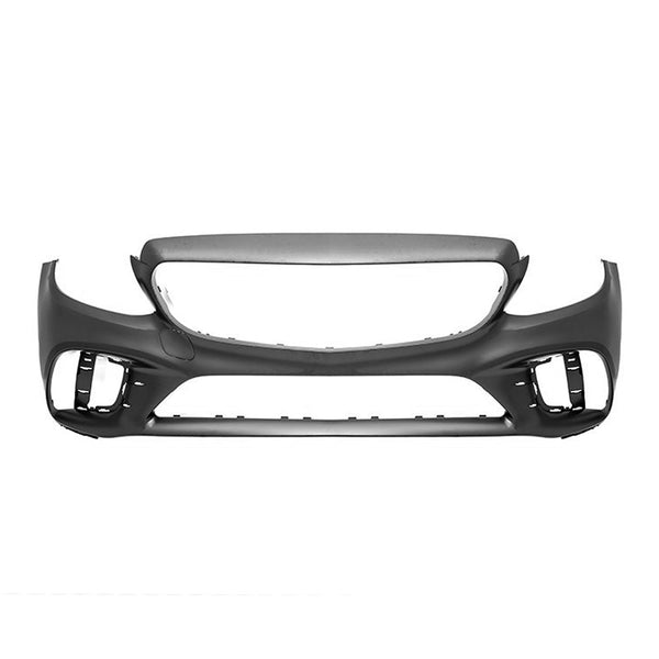 Bumper Front Mercedes C300 Coupe 2019-2023 Primed Amg Without Park Assist/Camera Capa , Mb1000572C
