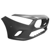 Bumper Front Mercedes A220 2019-2022 Primed With 2 Sensor/Tow Hook Hole Cover Without Camer With Amg Capa , Mb1000597C