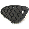 2003-2006 Mercedes E500 Grille Lower Driver Side Outer Without Sprt Matt-Black
