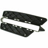 2012-2014 Mercedes C300 Grille Lower (Bezel) Driver Side With Amg Pkg Black