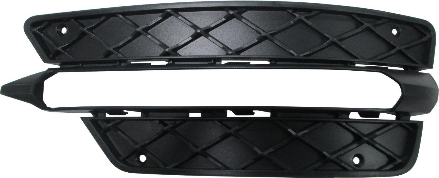 Calandre inférieure (enjoliveur) côté conducteur Mercedes C350 2012-2015 avec pack AMG, noire, MB1038126