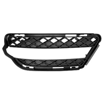 Grille Lower Driver Side Outer Mercedes S400 Hybrid 2010-2013 Matte Without Amg , Mb1038132