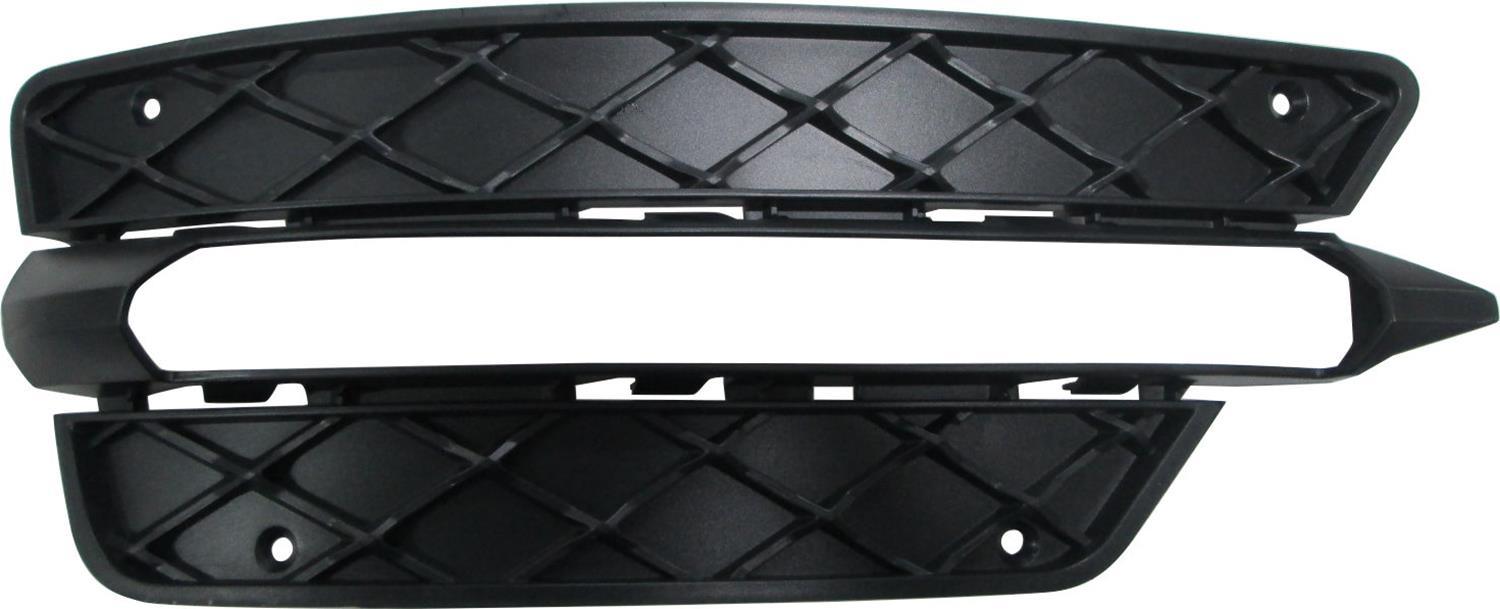 Calandre inférieure (enjoliveur) côté passager Mercedes C250 2012-2015 avec pack AMG, noire, MB1039126