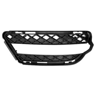 Grille Lower Passenger Side Outer Mercedes S400 Hybrid 2010-2013 Matte Without Amg , Mb1039132