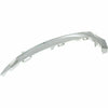 2015 Mercedes C400 Bumper Moulding Front Driver Side With Amg Pkg Chrome