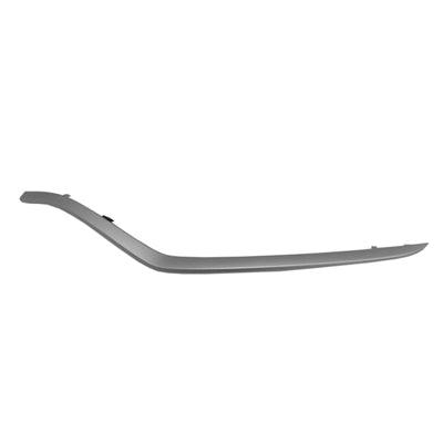 Moulure de pare-chocs avant extérieure côté conducteur Mercedes C63 AMG 2015-2018 peinte en argent, MB1046126