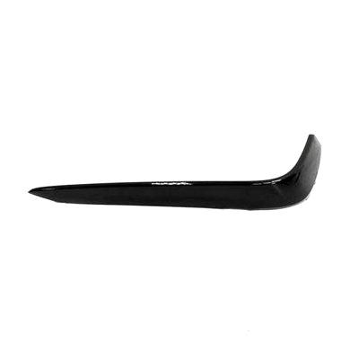 2015-2018 Mercedes C63 Amg Bumper Moulding Front Outer Passenger Side Painted Black