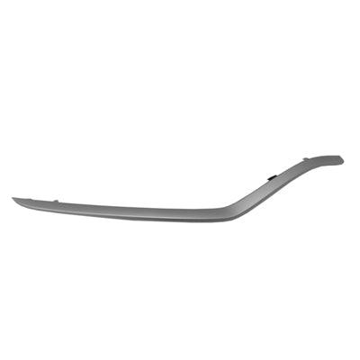 Moulure de pare-chocs avant extérieure côté passager Mercedes C63 AMG 2015-2018 peinte en argent, MB1047126