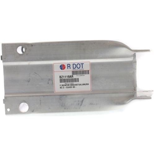 Support de barre d'armature avant côté passager Mercedes C250 2010-2015 en aluminium, MB1073101