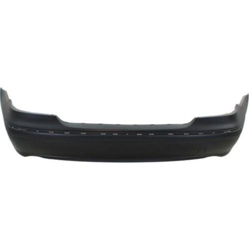 Pare-chocs arrière Mercedes E320 2007-2009 apprêté, sans capteur, sans pack AMG, avec pack Sport et double sortie d'échappement, berline, MB1100244