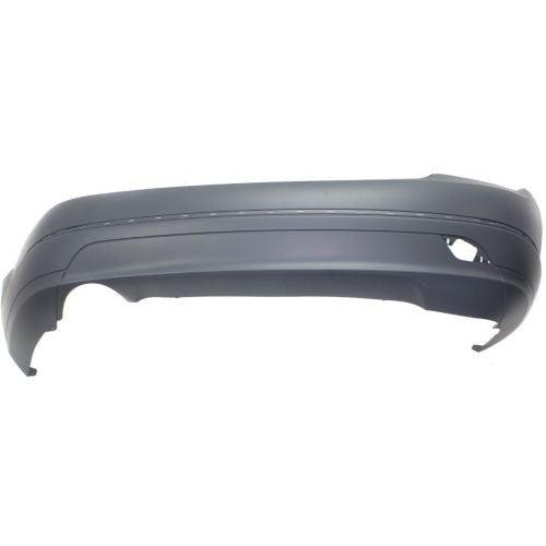 Pare-chocs arrière Mercedes C300 2008-2011 apprêté, finition Sport, sans AMG et sans trou pour capteur, MB1100282