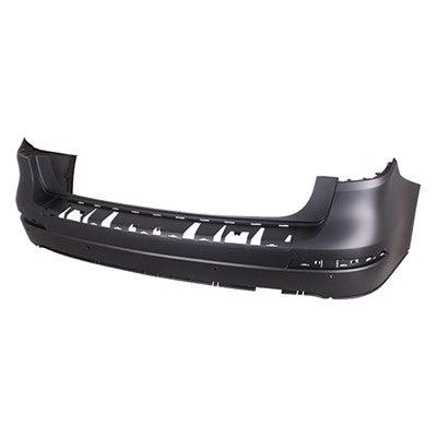 Pare-chocs arrière Mercedes GL350 2013-2016 apprêté avec capteur, sans AMG, MB1100329