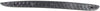 2015 Mercedes C63 Amg Bumper Moulding Rear Driver Side Matte Black With Amg