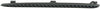 2015 Mercedes C63 Amg Bumper Moulding Rear Passenger Side Matte Black With Amg