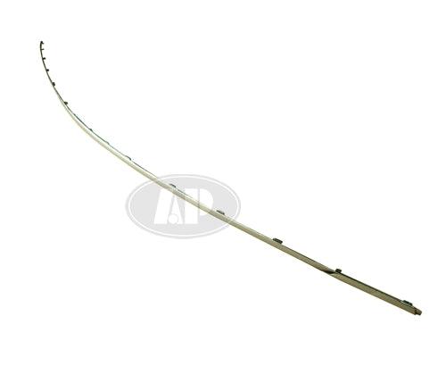 2007-2009 Mercedes E350 Bumper Moulding Rear Center Chrome (Small)