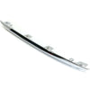 2015-2016 Mercedes C300 Bumper Moulding Rear Driver Side Without Amg With Luxary Pkg Chrome