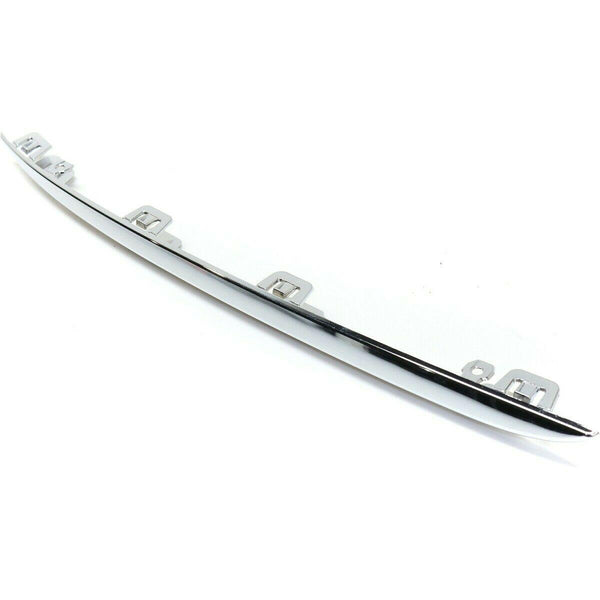 2015-2016 Mercedes C300 Bumper Moulding Rear Passenger Side Without Amg With Luxary Pkg Chrome