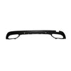 2017-2018 Mercedes C300 Sedan Bumper Lower Rear Without Amg Carbon Fiber Texture Black