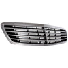 2000-2002 Mercedes S500 Grille Chrome/Black