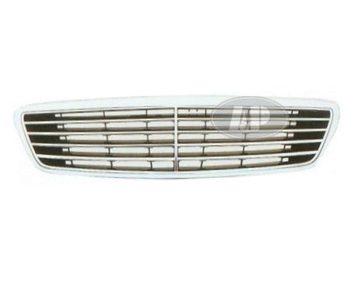 2000-2002 Mercedes S500 Grille Chrome/Black