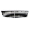 2003-2006 Mercedes E500 Grille Silver With Chrome Front (Elegance Pkg)