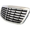 2003-2006 Mercedes E500 Grille Chrome/Black With Avantgarde Without Sensor (11 Moulding)