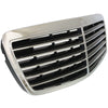 2006 Mercedes E350 Grille Chrome/Black With Avantgarde Without Sensor (11 Moulding)